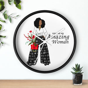 Amazing Woman Wall clock