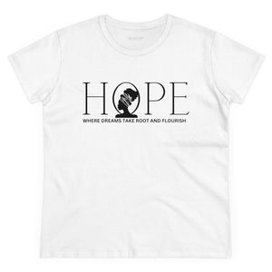 History of HOPE Semi-Fitted Cotton Tee