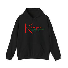 Unisex Kwanzaa Red, Black & Green Heavy Blend Hooded Sweatshirt