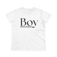 Boy Mom Energy Tee - White Tee