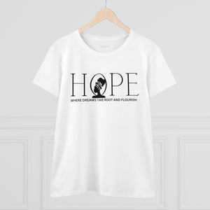 History of HOPE Semi-Fitted Cotton Tee