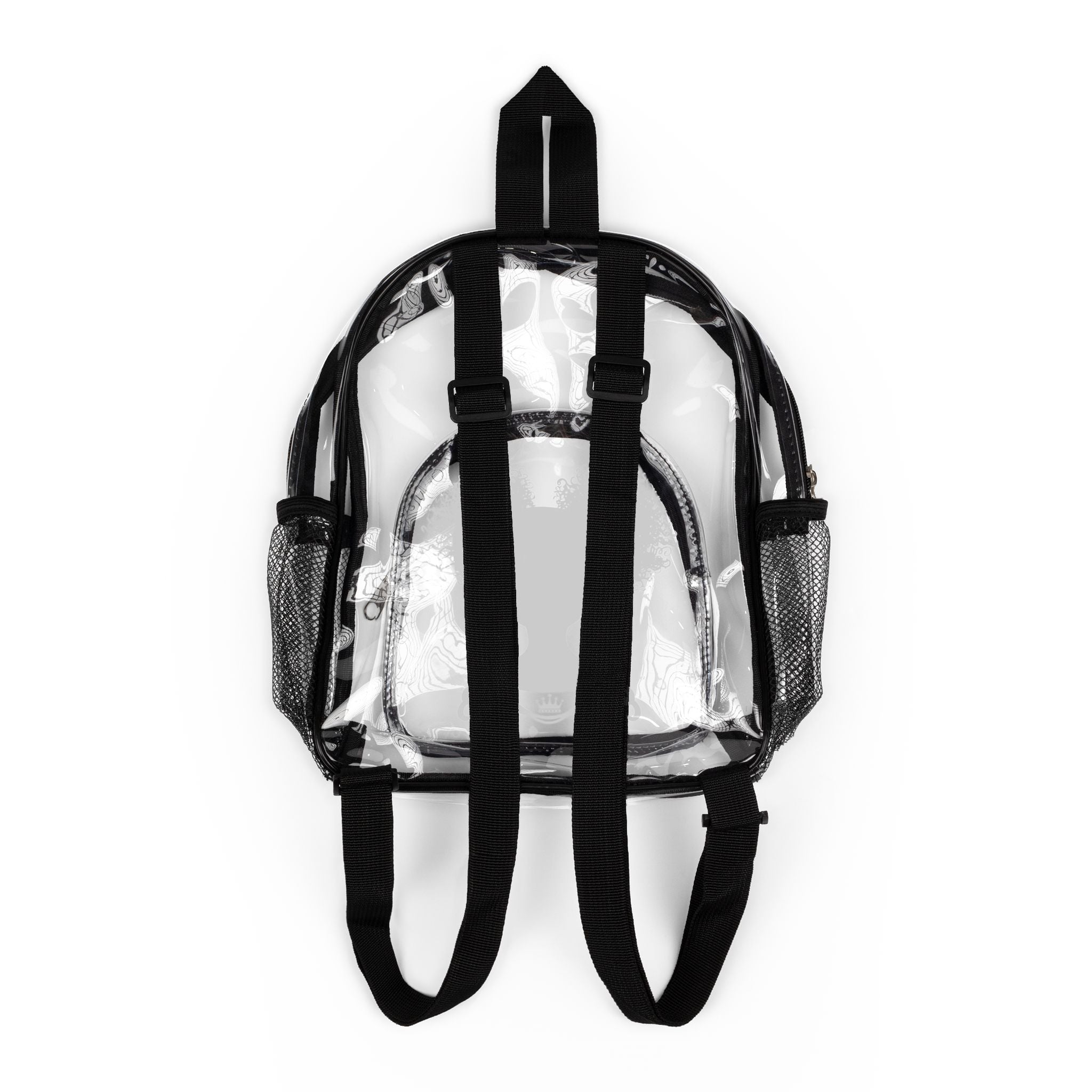 Clear Afro Puff Gurl Stadium Backpack