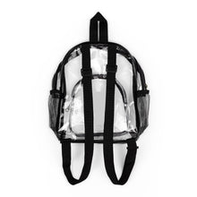 Clear Afro Puff Gurl Stadium Backpack