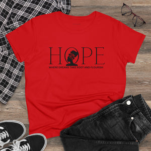 History of HOPE Semi-Fitted Cotton Tee