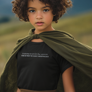 Streets vs Sidewalks Youth Tee