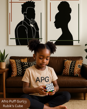 Afro Puff Gurl Rubik's Cube