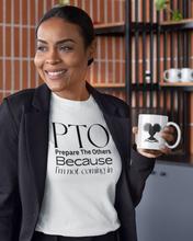 PTO White Unisex Heavy Cotton Tee