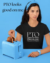 PTO Black Unisex Heavy Cotton Tee