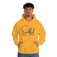 Soulful Unisex Hooded Sweatshirt - Black Lettering