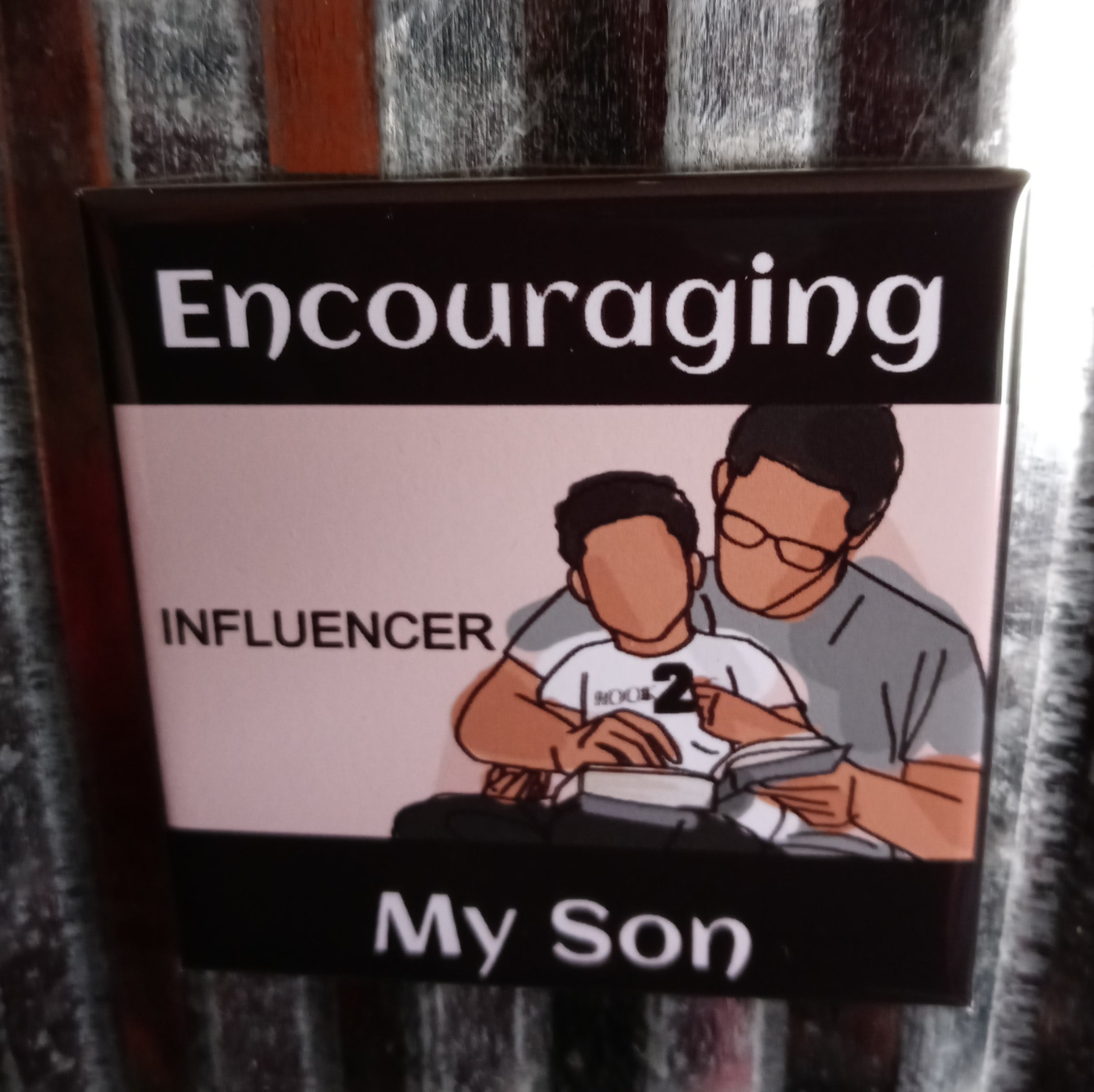 Proud Father - My Son Magnet - Sticks and Stones Tees & More
