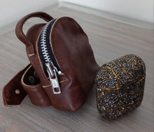 Rust Mini Wrist Backpack