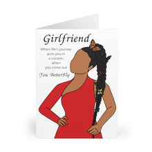 Girlfriend Betterfly Greeting Cards