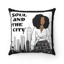 Soul And The City Polyester Square Pillow