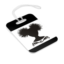 Afro Puff Gurl Bag Tag