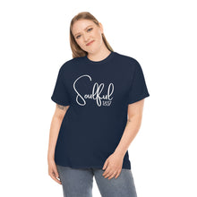 Soulful Unisex Cotton Tee - White Lettering