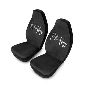 Black King Polyester Car Seat Covers