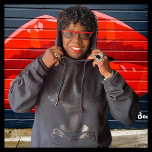 Afro Puff Gurl Adult Hoodie