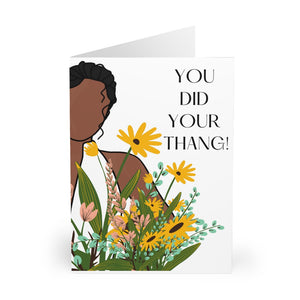 You Did Your Thang Greeting Cards (5 Pack)