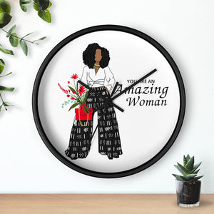 Amazing Woman Wall clock