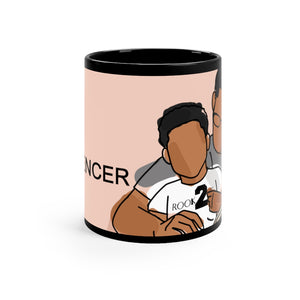 Proud Father-Son Black Mug - Sticks and Stones Tees & More