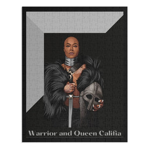 Warrior and Queen Jigsaw Puzzle (252 and 500 Piece) - Sticks and Stones Tees & More