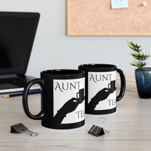 Aunt Tea 11oz Black Mug